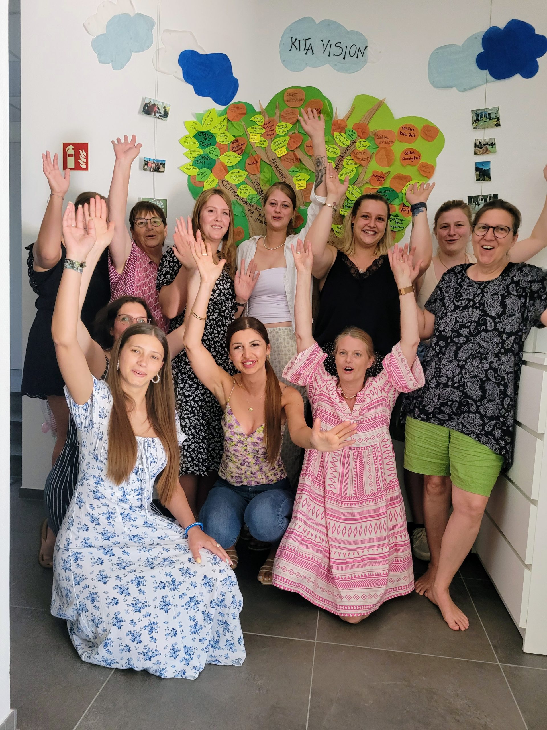 Kita Märchenwald Team nach Workshop
